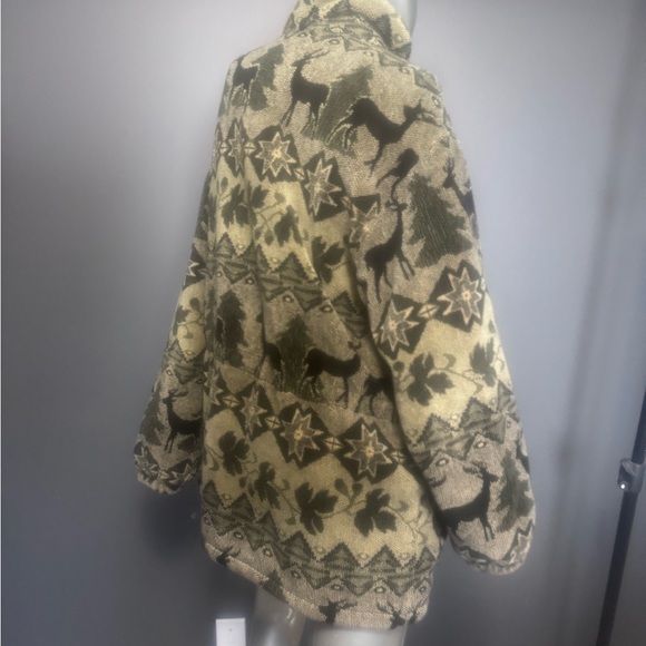 Women's Patterned Jacket - Picture 7 of 9